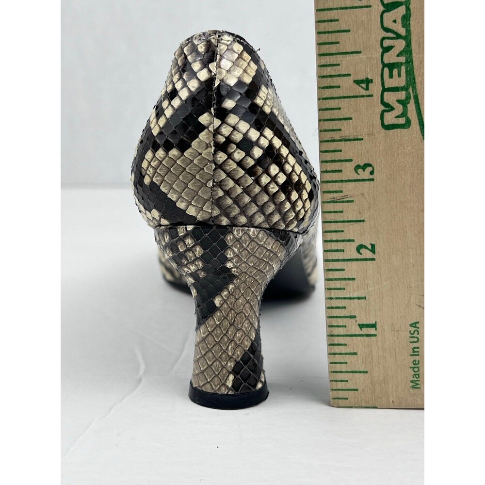 Stuart Weitzman Womens Snake Skin Python Pointed … - image 7
